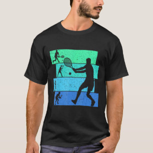 Tennis Boys Kinder Jugend Männer T-Shirt