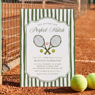 Tennis-Brautjungfern-Party: Die Perfekte Partie Einladung