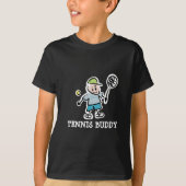 Tennis Buddy T - Shirt für Kinder (Vorderseite)