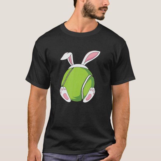 Tennis Bunny Ears Funny Easter - Tennis Bunny East T-Shirt (Vorderseite)