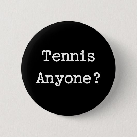 Tennis Button (Vorderseite)