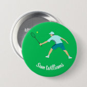 Tennis Button (Vorne & Hinten)