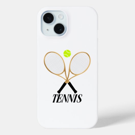 Tennis Case-Mate iPhone Hülle (Rückseite)
