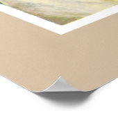 Tennis Cat Poster (Ecke)