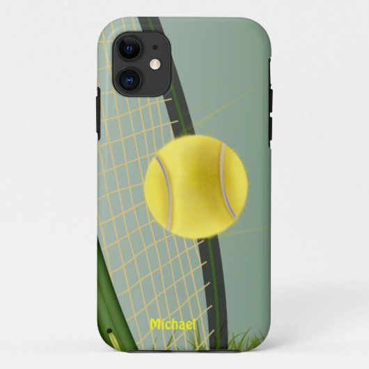 Tennis Champ Case-Mate iPhone Hülle (Rückseite)