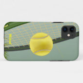 Tennis Champ Case-Mate iPhone Hülle (Rückseite (Horizontal))