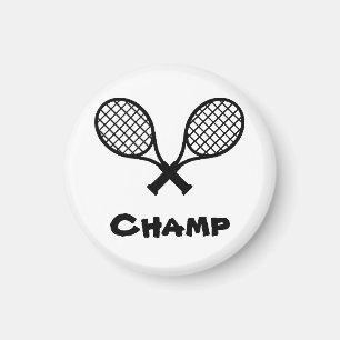 Tennis Champ Magnet