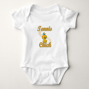 Tennis Chick Baby Strampler