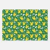 Tennis Chick Muster Wrapping Paper Geschenkpapier Set (Vorderseite)