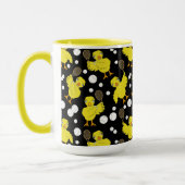 Tennis Chick Pattern Tasse (Links)