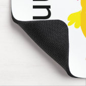 Tennis Chick Player Mousepad (Ecke)