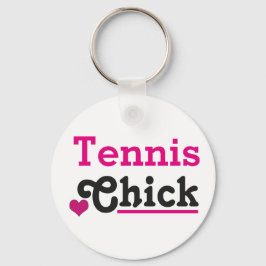 Tennis Chick Schlüsselanhänger
