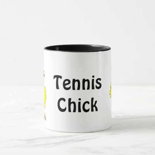 Tennis Chick Tasse (Zentrum)