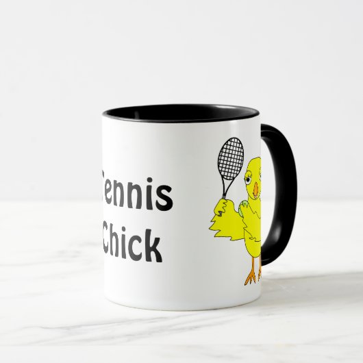 Tennis Chick Tasse (VorderseiteRechts)