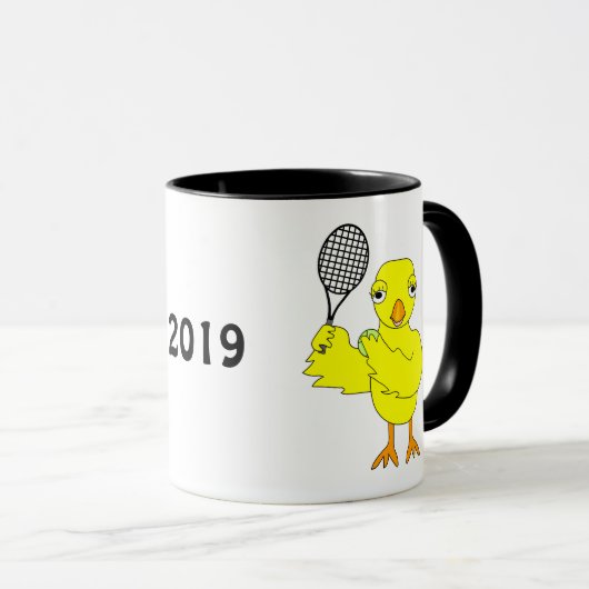 Tennis Chick Tasse (VorderseiteRechts)