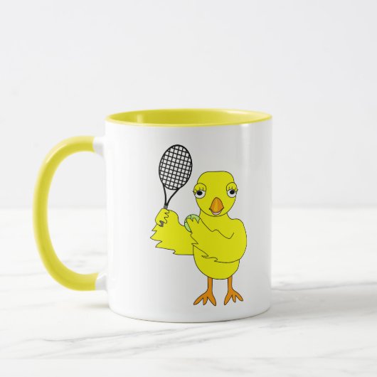 Tennis Chick Tasse (Links)