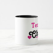 Tennis Chick Tasse (Zentrum)