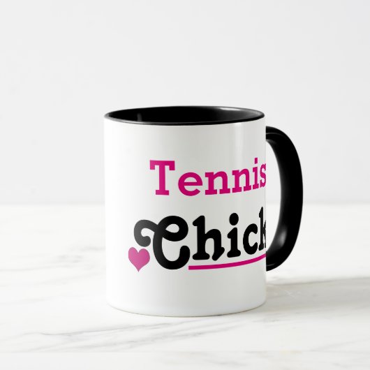 Tennis Chick Tasse (VorderseiteRechts)