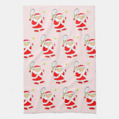 Tennis Christmas Geschirrtuch (Vertikal)