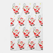 Tennis Christmas Geschirrtuch (Vertikal)