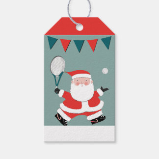 Tennis Christmas Gift Tags Geschenkanhänger