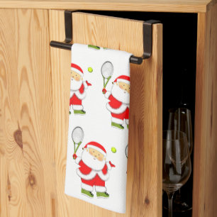 Tennis Christmas Handtuch