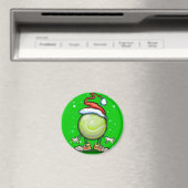 Tennis Christmas Magnet (In Situ (Geschirrspüler))