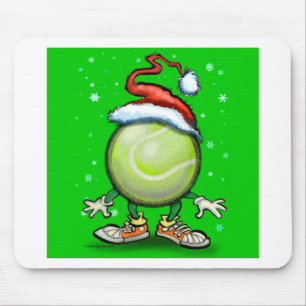 Tennis Christmas Mousepad