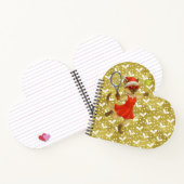 Tennis Christmas themed for Cat Lovers Notizblock (Innenseite)