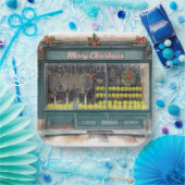 Tennis Christmas themed with tennis shop Pappteller (Party)