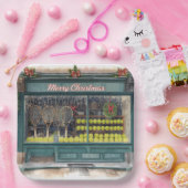 Tennis Christmas themed with tennis shop Pappteller (Party)