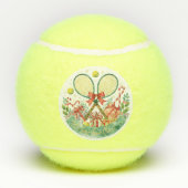 Tennis Christmas with tennis ball  (Rückseite)