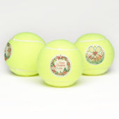 Tennis Christmas with tennis ball  (Multi)