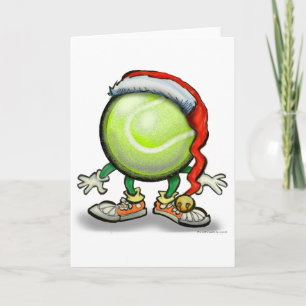 Tennis Chrsitmas Feiertagskarte