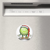 Tennis Chrsitmas Magnet (In Situ (Geschirrspüler))
