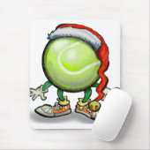 Tennis Chrsitmas Mousepad (Mit Mouse)
