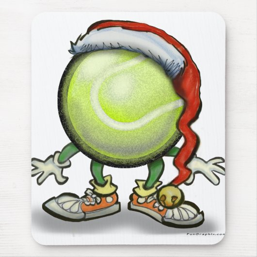 Tennis Chrsitmas Mousepad (Vorne)