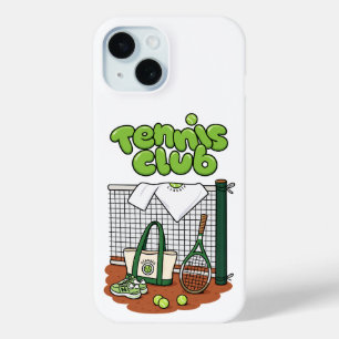 Tennis Club Classic Sports Grafik-iPhone / iPad-Hü Case-Mate iPhone Hülle