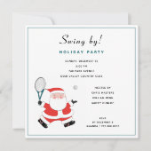 Tennis Club Einladung (Vorderseite)