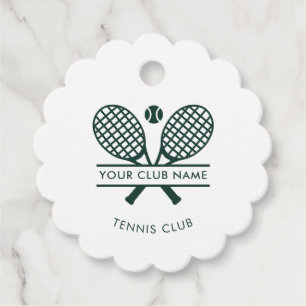 Tennis Club Teamname Spieler Green Geschenkanhänger