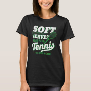 Tennis Coach Ball Racquets Tennis T-Shirt