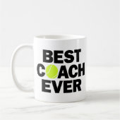 Tennis Coach Bester Coach Jeden Funny Coffee Tasse (Links)