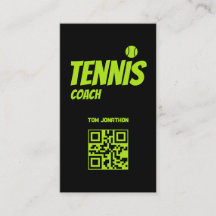 Tennis Coach Black
