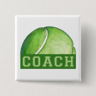 Tennis Coach Button