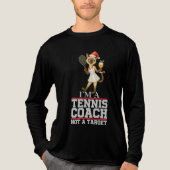 Tennis coach christmas themed for car lovers Tri-Blend shirt (Vorderseite)