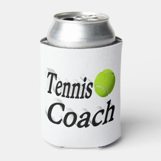 Tennis Coach Dosenkühler (Kanne Vorderseite)