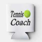 Tennis Coach Dosenkühler (Rückseite)