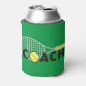 Tennis Coach Dosenkühler (Kanne Rückseite)