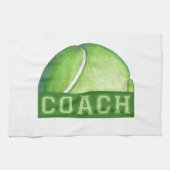 Tennis Coach Geschirrtuch (Horizontal)