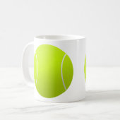 Tennis Coach oder Player Individuell gestaltbare K Kaffeetasse (Vorderseite Links)
